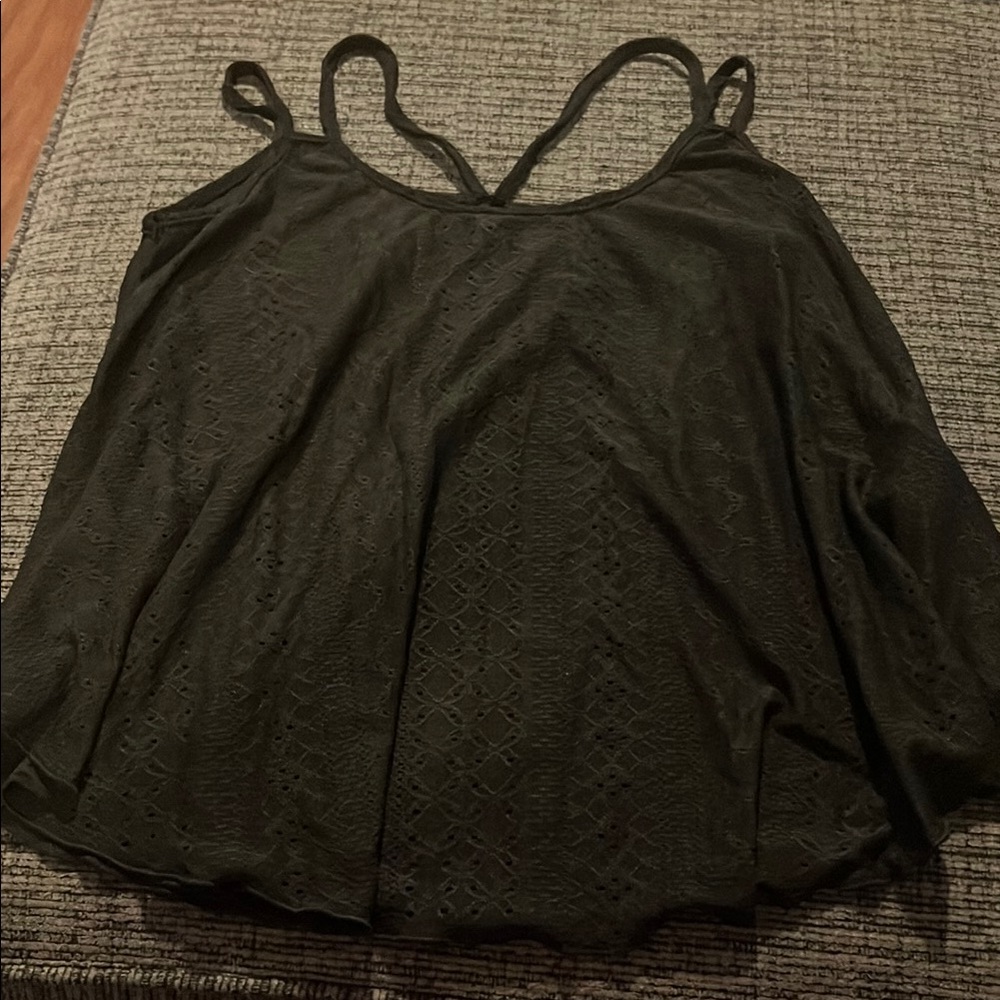 Elegant Black Top with cute straps
